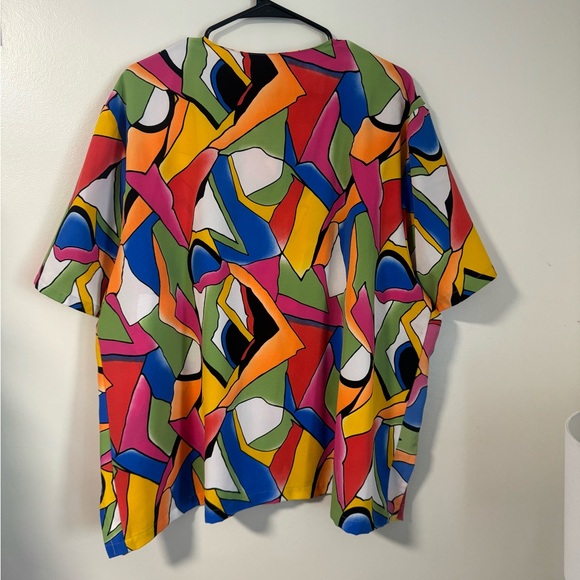 VINTAGE COLOUR BLOCK TOP - Picture 4 of 4
